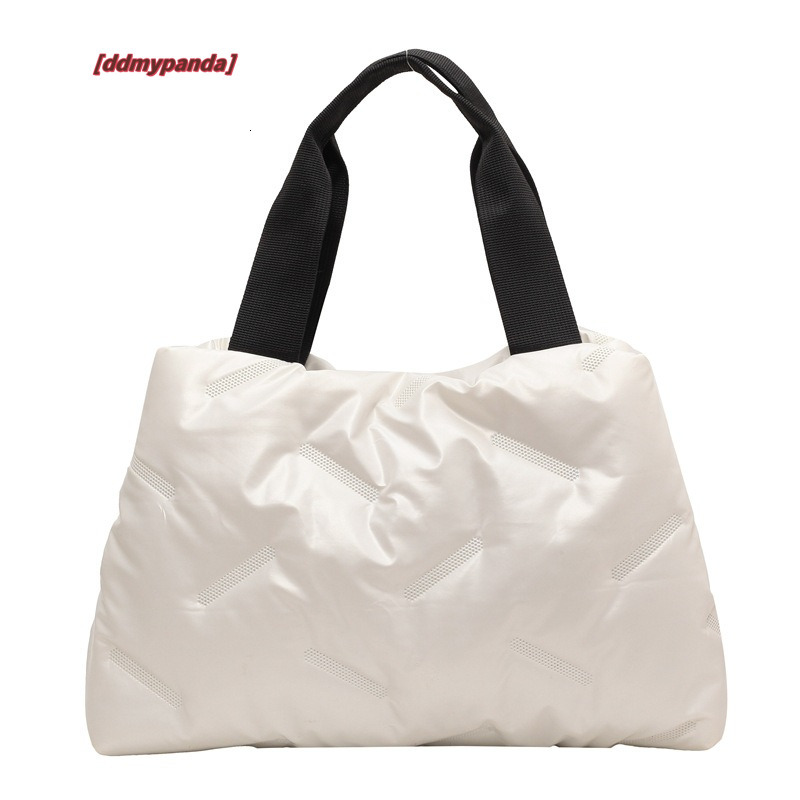 Autumn Winter Down for Women 2024 New Fashion, Small and Versatile Commuter Single Shoulder Tote Bag, Handheld Big Bag #22 ddmypanda