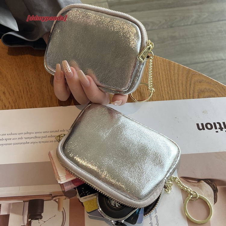 Urban coin purse 2024 autumn new leather explosive pattern minimalist storage ins air vent red small bag #18 ddmypanda