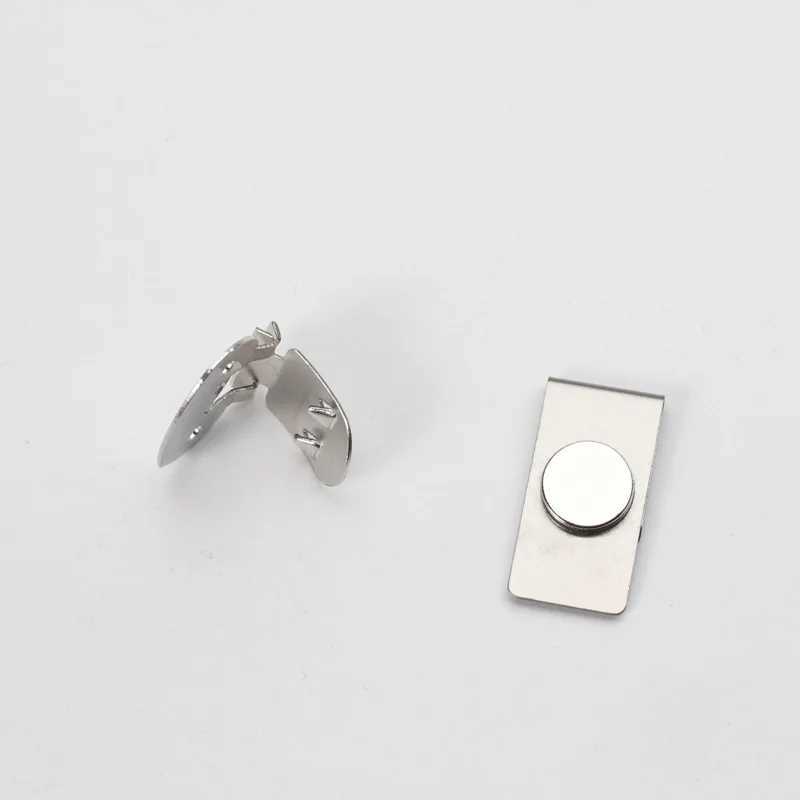 Magnetic invisible tie clip automatically fixed stainless steel metal shirt tie clip creative jewelry mens accessories gift W240914