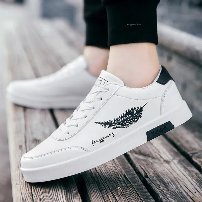Board New Casual Trendy Wear-Resistant Men's Small White Daily Sports Shoes For Students GAI SR