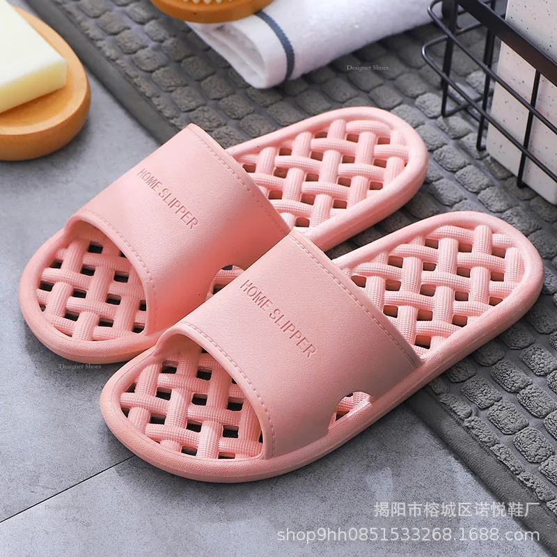 Style Non Japanese Slip Home Hotel Slippers, Women's Bathroom, Indoor Winter Shower, Water Leakage, Quick Drying Toilet Shoes pers,