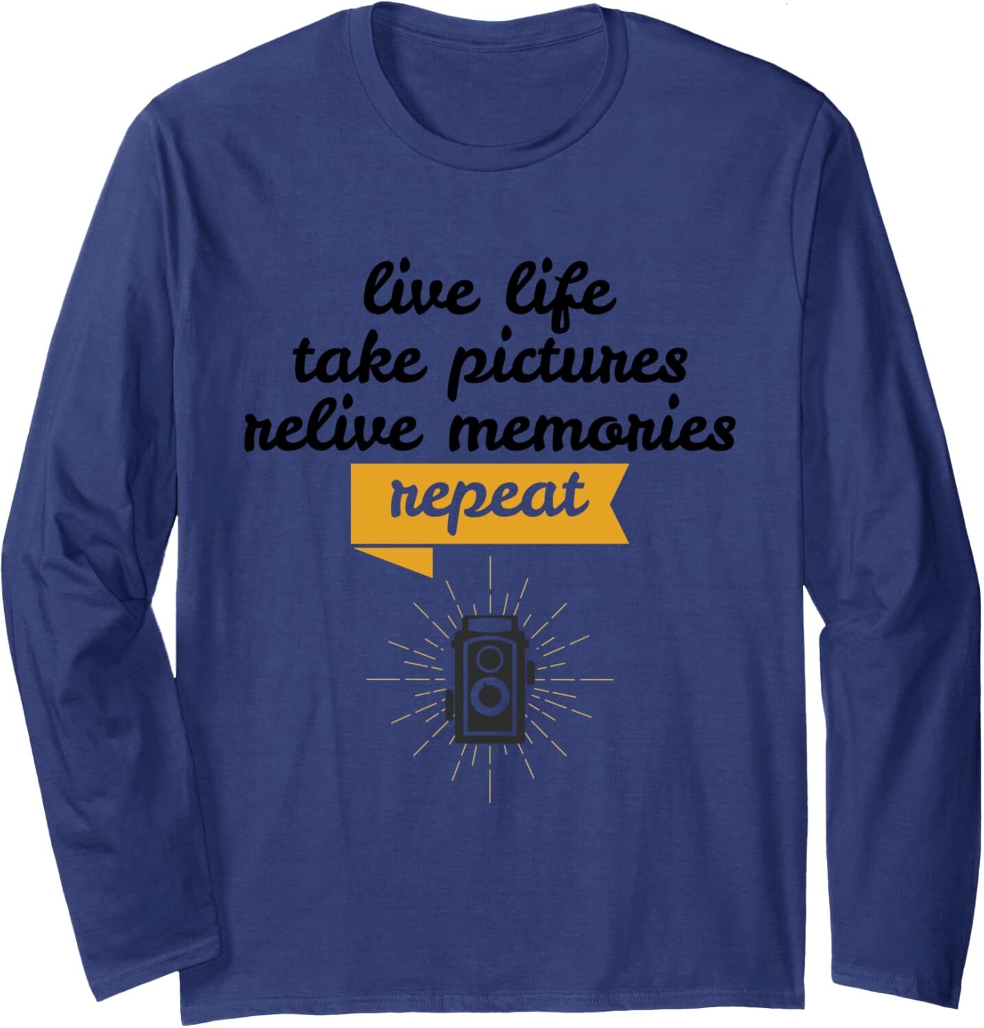 Long Sleeve Shirts for Men sweatshirt Photographer Funny Cute Journalist Gift Tee Streetwear Casual tops clothes fashion 8a