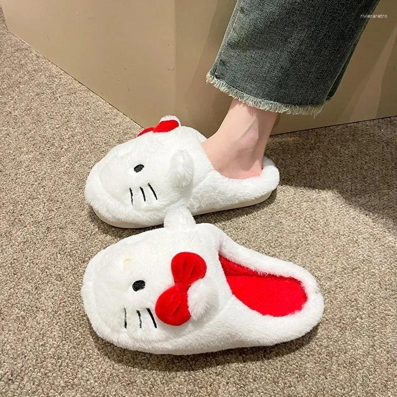 Plush Slippers: Soft Padded Bedroom Slippers for Women/Men/Girls, Cozy Winter Xmas Shoes