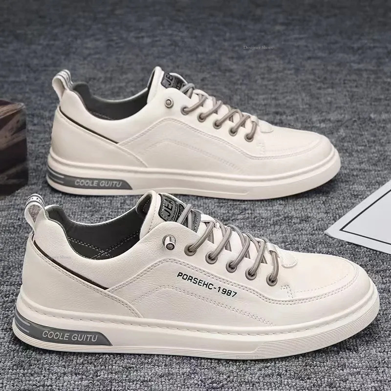 Shoes Korean Casual Version Of The Trend With Sports Shoes Men's Small White Board Shoes