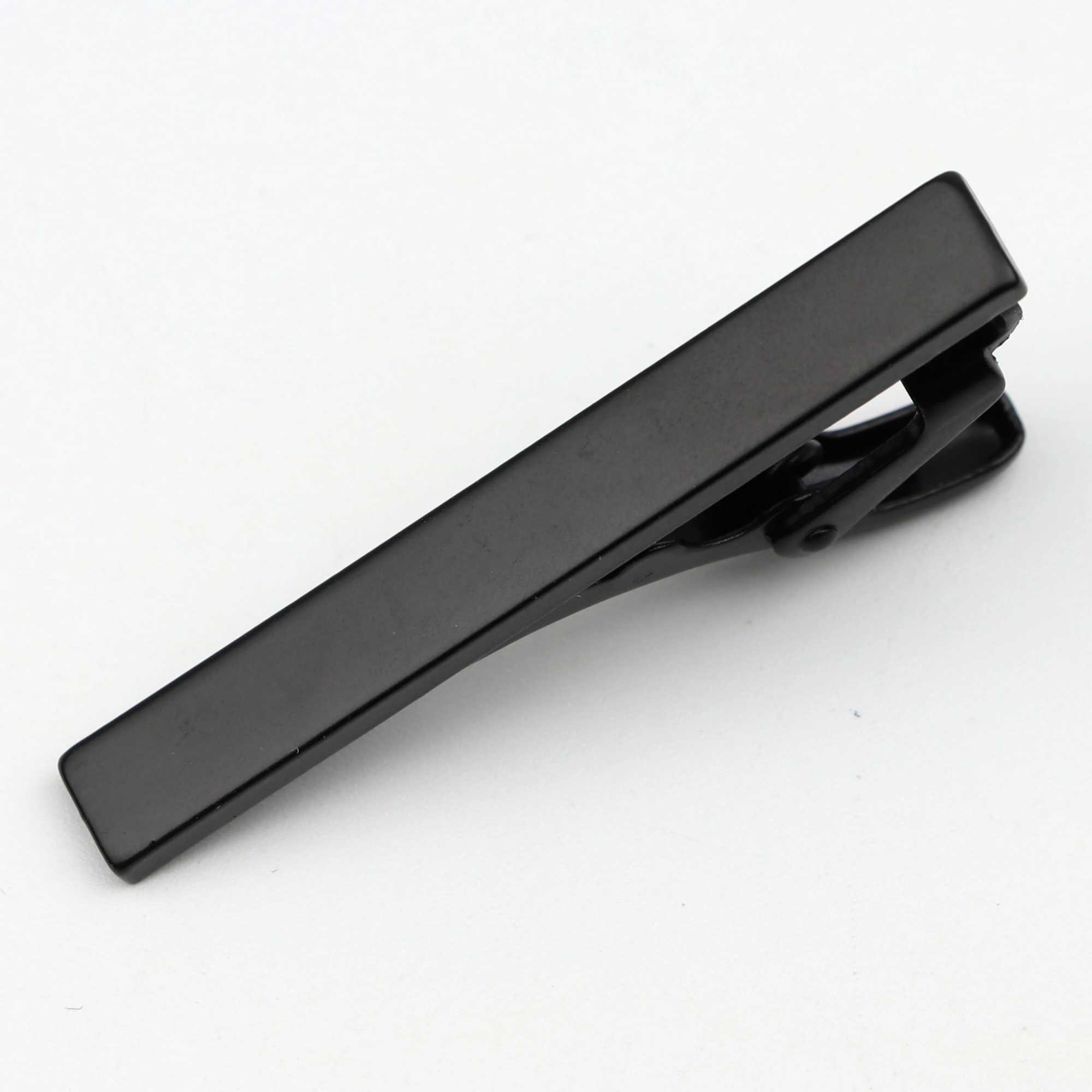 5cm mens tie clip new simple fashionable high-quality metal candy colorful practical necklace buckle clip set accessories gifts W240914