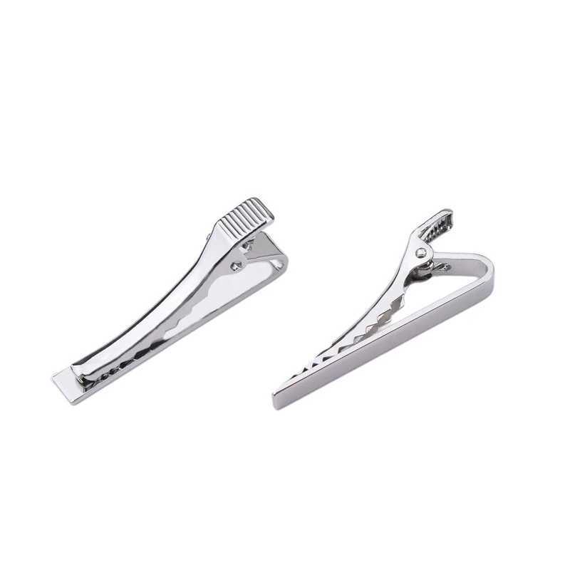 Mens Tie Clip Metal Copper Simple Bar Buckle Practical Necklace Accessories Fashionable Mens Classic Tie Clip Pin Jewelry W240914