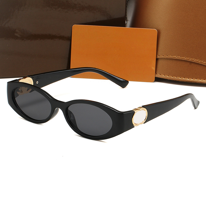 Ladies Designers sunglasses Fashion Brand sunglasses luxury sunglasses for women men fashion style polarized sun glasses eyeglass legs with letters lens with box