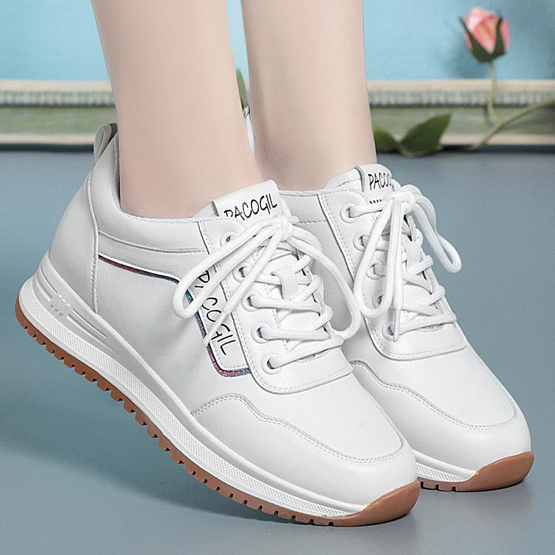 2024 Spring Autumn New Sports Women's Fashion Travel Leisure Soft Sole Middle-aged Elderly mother Shoes Chunky Causal