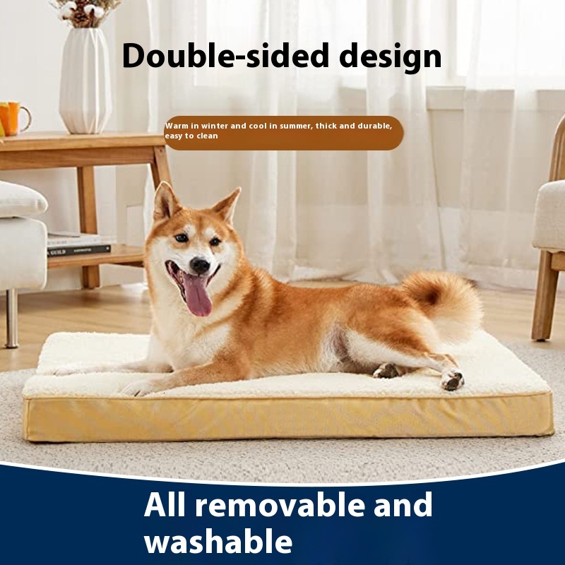 Dog house fence pet mattress soft sofa Pet detachable and washable sponge dog bed mat all season universal cat bed pet product pet bed pad