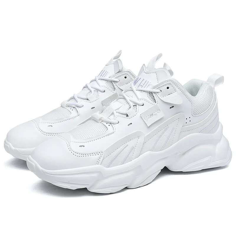 Elevator Sneakers Hidden Heels Plus Size 45 46 Heightening Shoes For Men Fashion Breathable 8cm 6cm Sports Taller Shoe