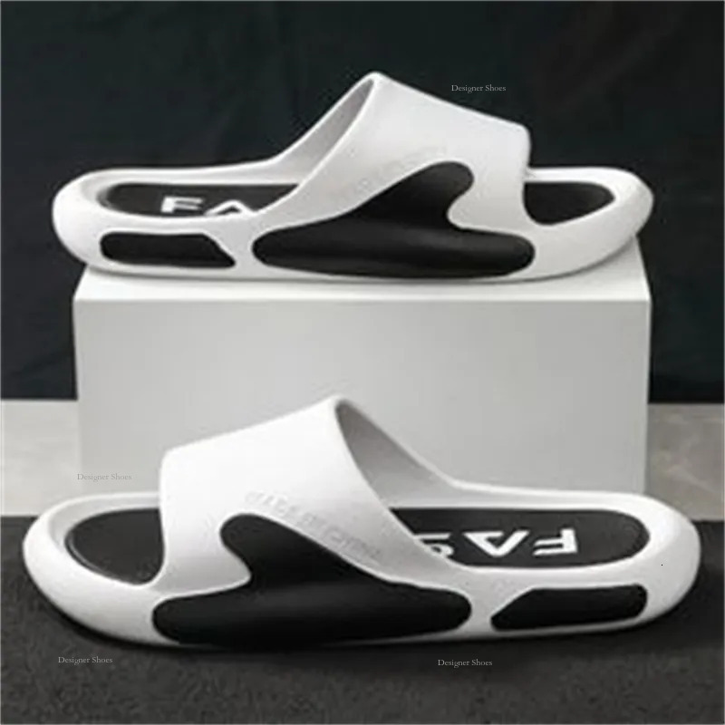 Men Slippers For Wearing On The Outside In Summer With A Feeling Of Stepping On Feces And Thick Soles That Prevent Slipping Men nd