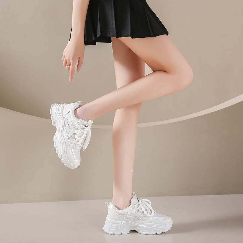 Platform Femimino Tennis Woman Trend 2024 Casual Sport Shoe Women's Free Shipping Offer Replica of Shoes Lady Sneakers