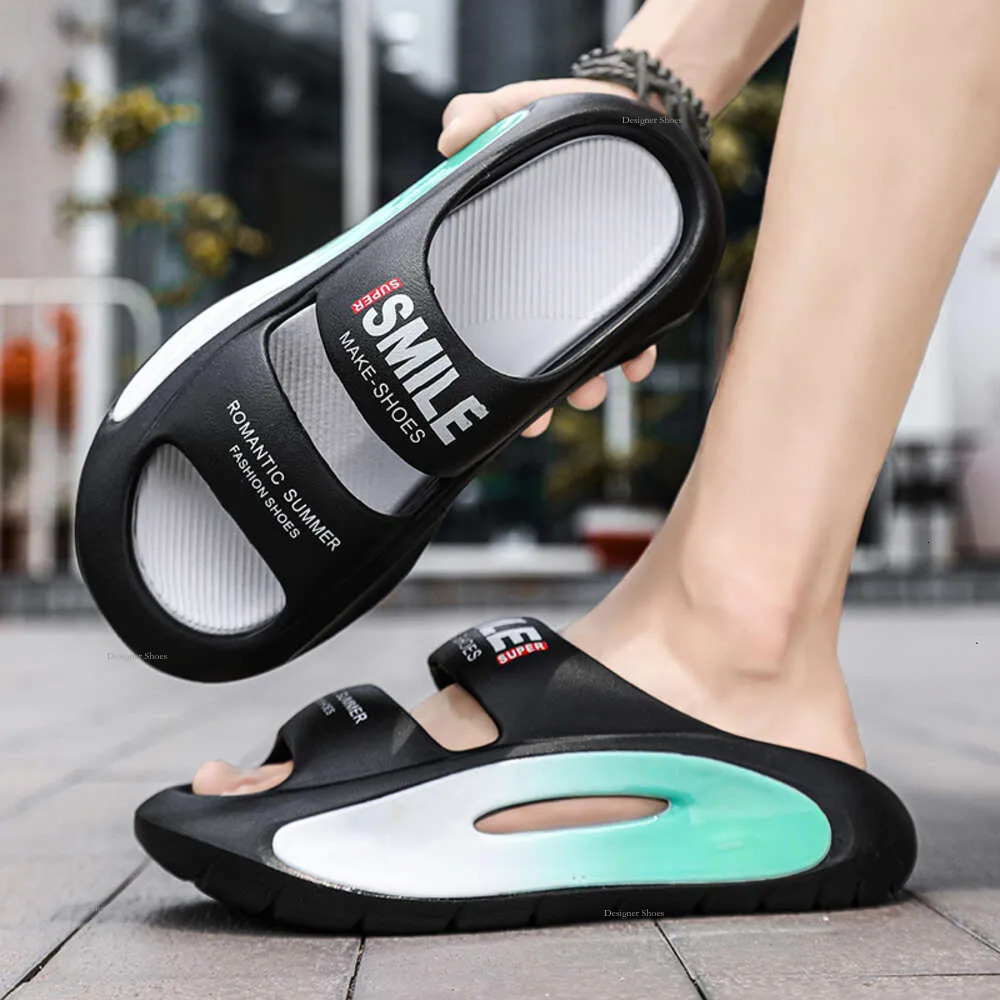 Sandal 2024 Men's New Summer Sneaker Men Thick Bottom Platform Slides Soft Eva Slippers Casual Beach Shoes