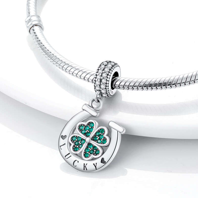 925 Sterling Silver Green Butterfly wer Dragoy Fit Original Pulsera Enamel Charms Pendants DIY Jewely Making Gifts