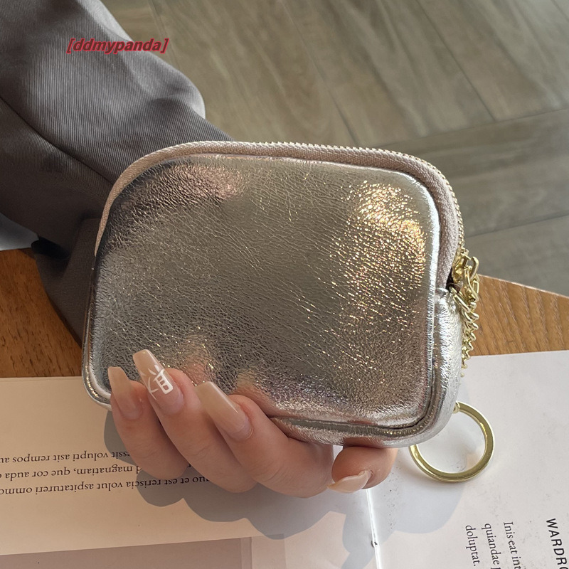 Urban coin purse 2024 autumn new leather explosive pattern minimalist storage ins air vent red small bag #18 ddmypanda