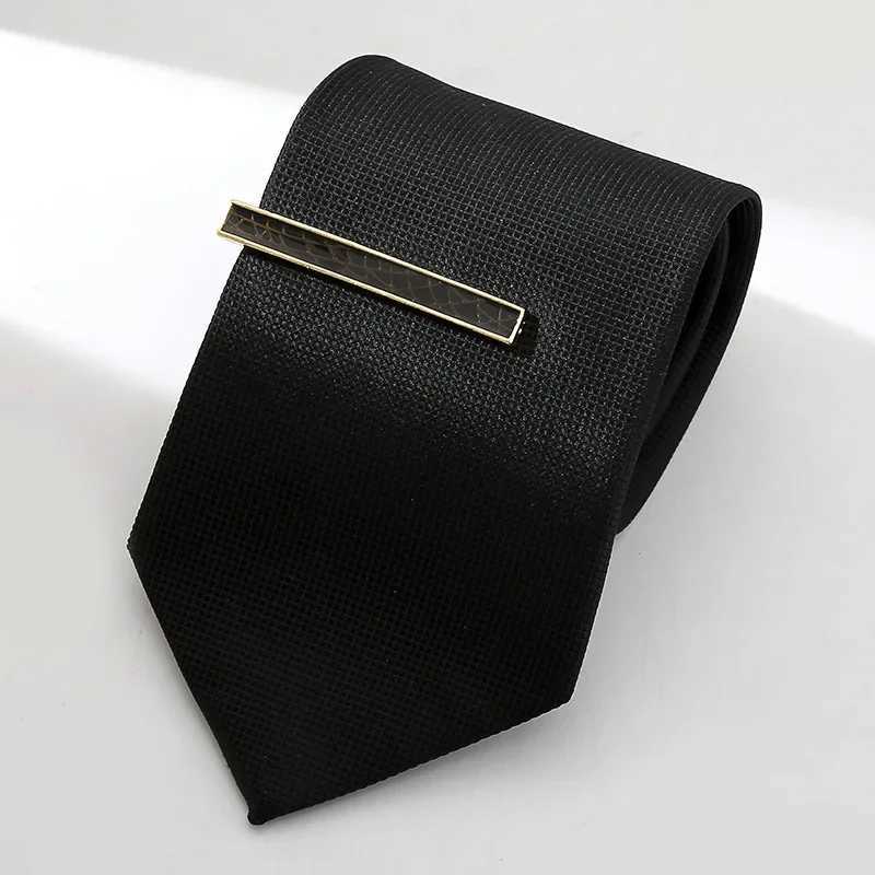 New multi-color mens tie clip fashion personality trend rendering red green black collar length 5.5cm mens wedding accessories W240914