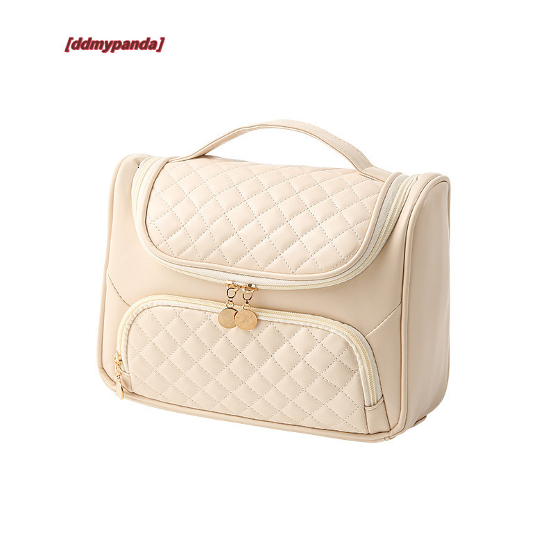 New Makeup with High Appearance Value, Large Capacity, Portable, Waterproof Storage Bag, Travel Hook, Washing Bag #24 ddmypanda