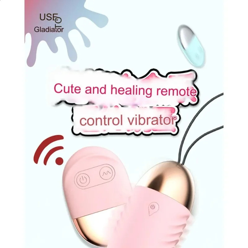 Wireless Remote Control Egg Jumping Female Masturbation Device 10 Frequency Vibration Invisible Wearable Adult Anal puls Sex Toy 240904