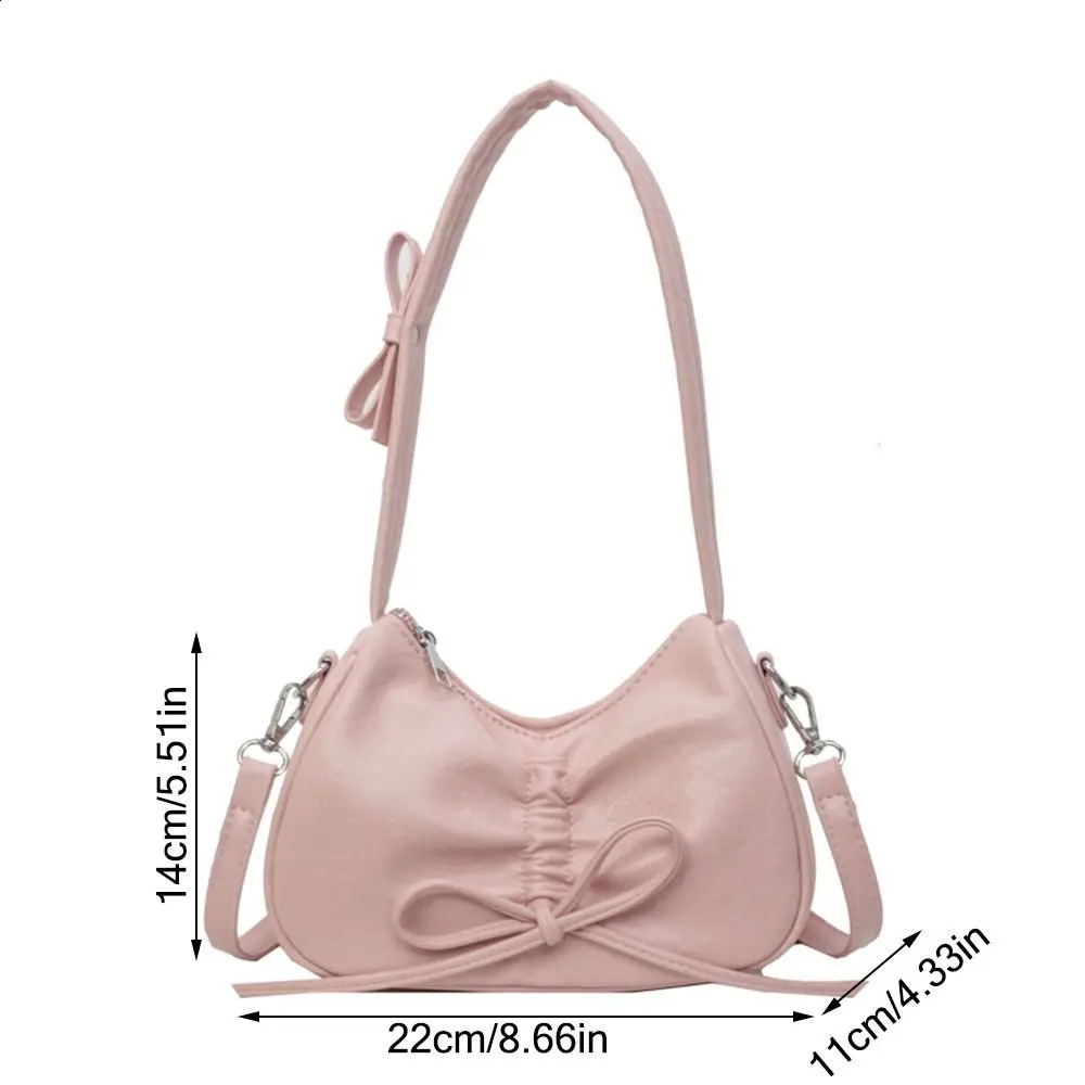 Creative gift large capacity shoulder bag PU Harajuku handbag Y2K silver handbag 240912