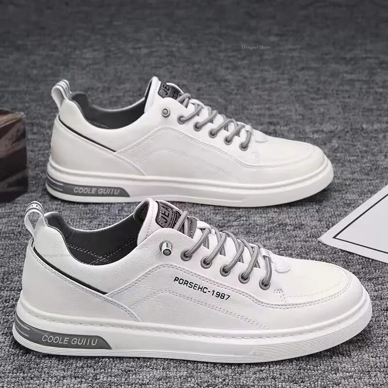 Shoes Korean Casual Version Of The Trend With Sports Shoes Men's Small White Board Shoes