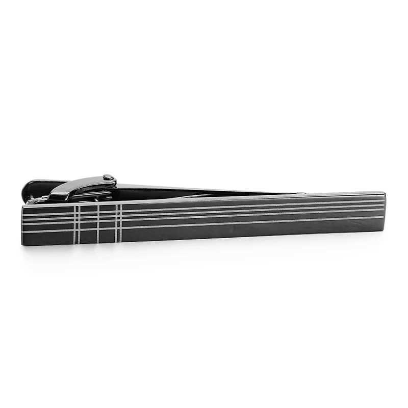 XKZM 14 style formal mens collar tie clip laser engraving buckle tie rod wedding ultra-thin tie clip mens set accessories W240914