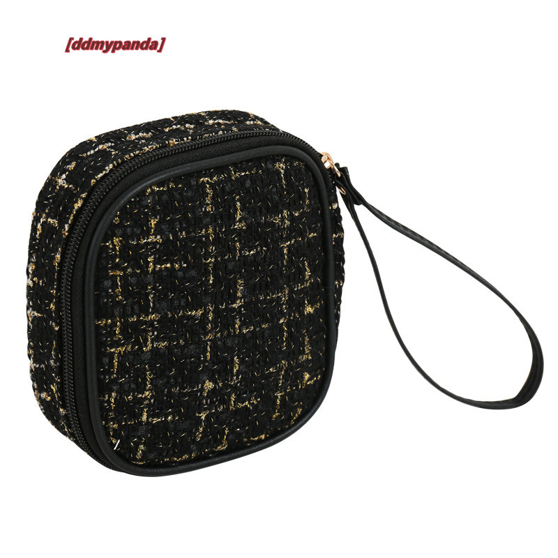Advanced Xiaoxiangfeng Red Envelope Woolen Light Cosmetics Sample Storage Portable Outward Travel Monthly Event Bag #6 ddmypanda