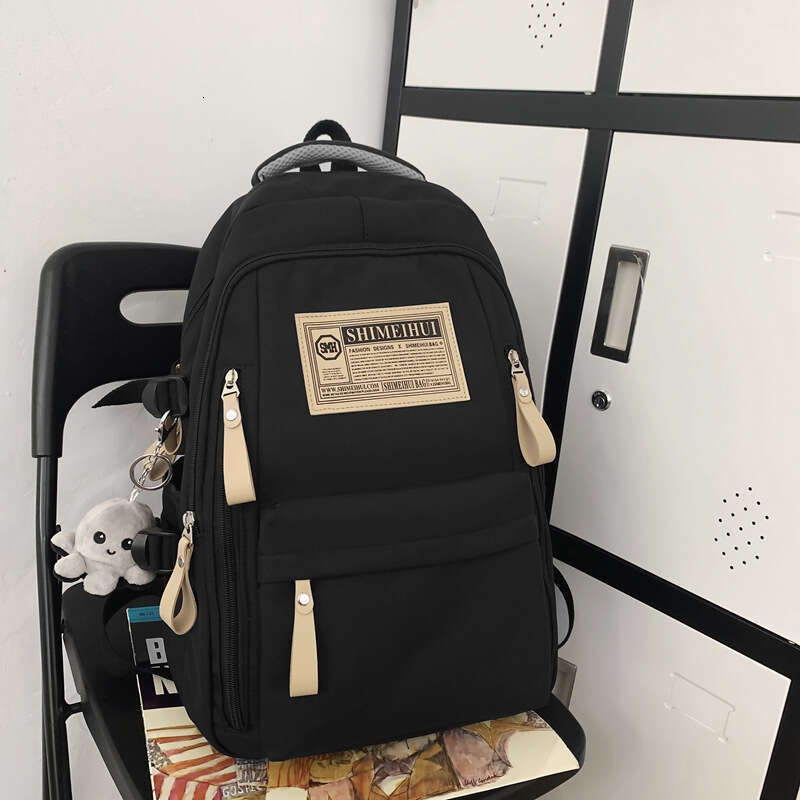 AMZZ Backpack Men's Casual Large Capacity Travel Female Middle High School College Student Backpack 8A