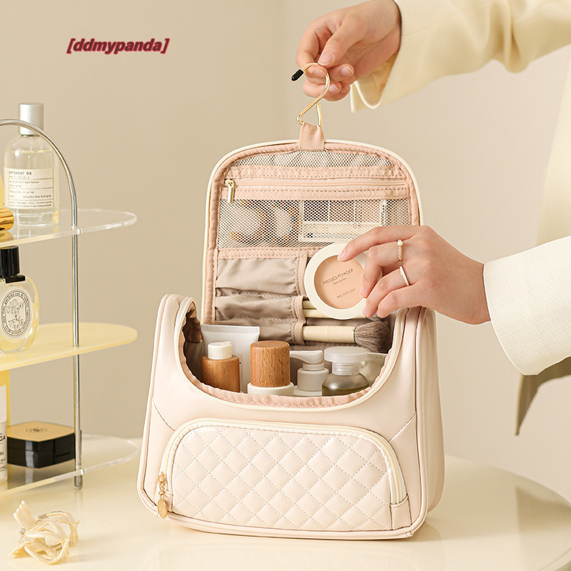 New Makeup with High Appearance Value, Large Capacity, Portable, Waterproof Storage Bag, Travel Hook, Washing Bag #24 ddmypanda