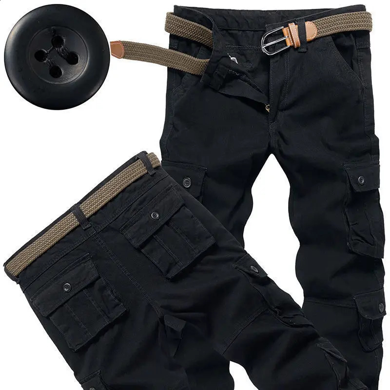Mens Cargo Pants Y2k Slacks Summer Hip Hop Navy Slim est Cotton Outdoor Nylon Casual In Harajuku Work Trousers for Men 240911