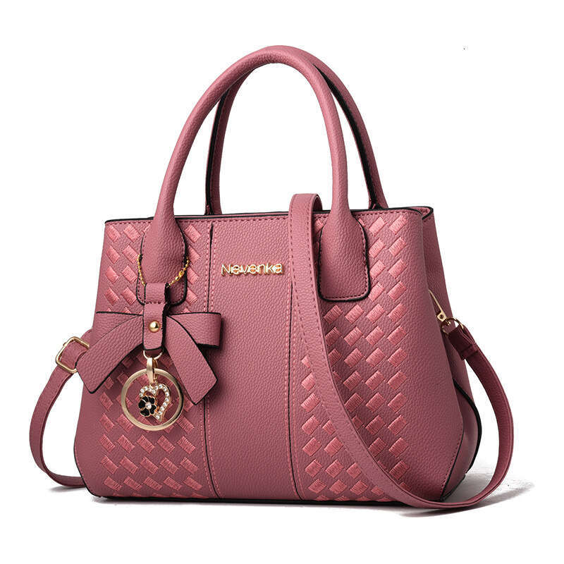 AMZZ 2024 Spring New Boston Women's Style Handbag Single Shoulder Crossbody Bag