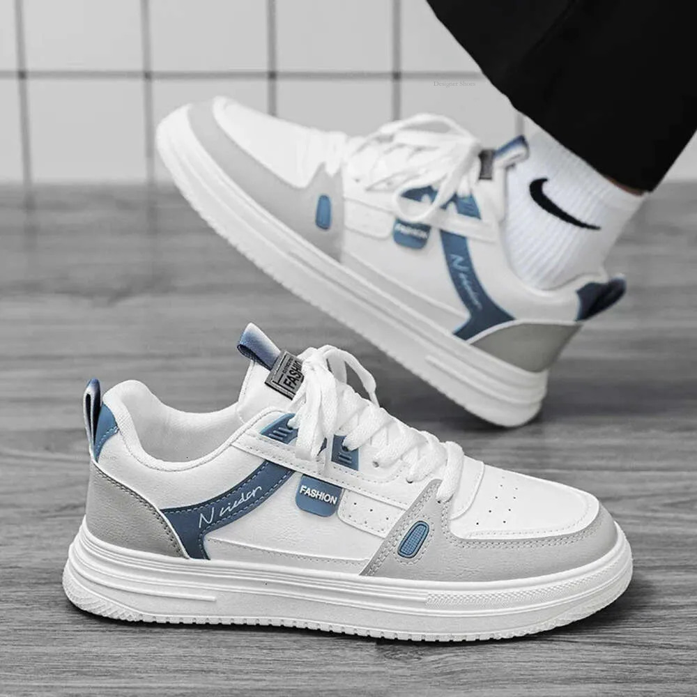 Skateboarding For Men Running Breathable Sports Board White Shoes Sneakers Comfortable Athletic Training Footwear Platform