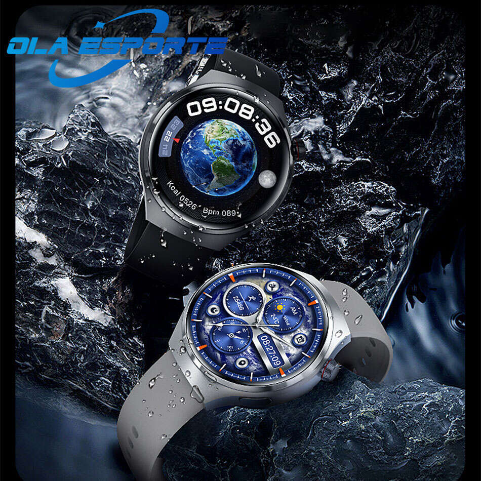 SmartWatch Bluetooth Call NFC GPS Trectory Voice Assistant Boold Sugar Surveillant Message en temps réel Push Femmes Men Smart montre
