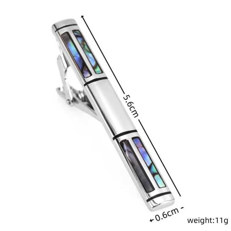 New copper material shell pattern tie clip fashion brand mens wedding tie clip clothing accessories wholesale W240914