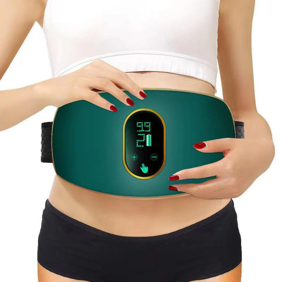 Vibration abdominal weight loss machine lazy large abdomen thin waist anti vascular fat burning abdominal massage and fitness equipment 240914