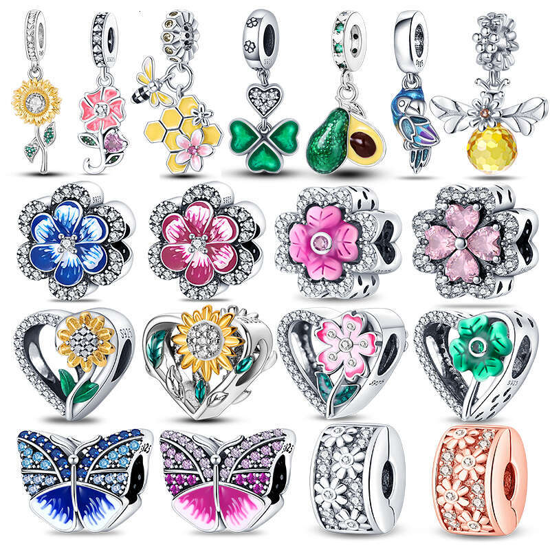 925 Fit Original Bracelet Sterling Silver wer Bird Series Charms Beads For Women Fashion DIY Jewelry Gifts Making