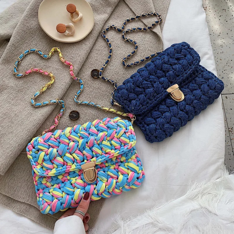 Home>Products>Autumn and Winter Knitted Bags>DIY Home Material Flip Bag 240913