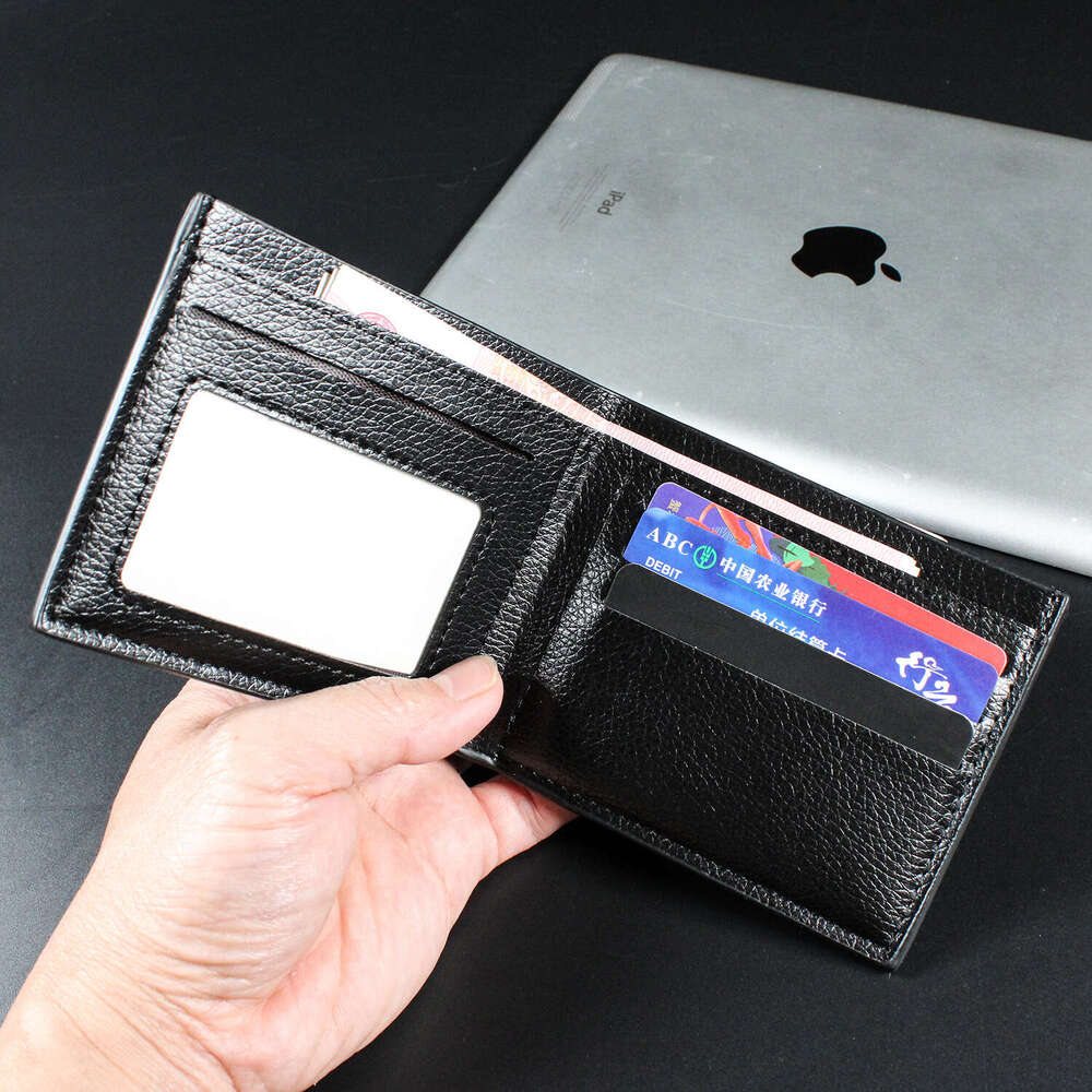 AMZZ 2024 New Men's Short, Multi Slot, Fashionable And Casual Wallet Horizontal, Multifunctional Bank Card Holder 30 functional