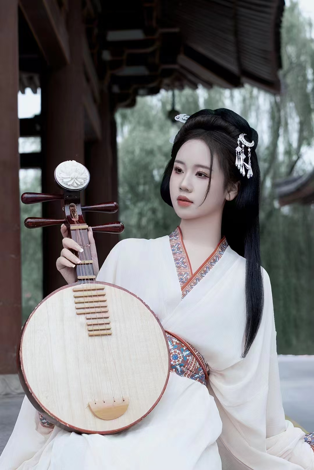Oriental dress Hanfu for Women - Traditional Ancient Style with Flowing Train, New style clothes for women Photoshoot