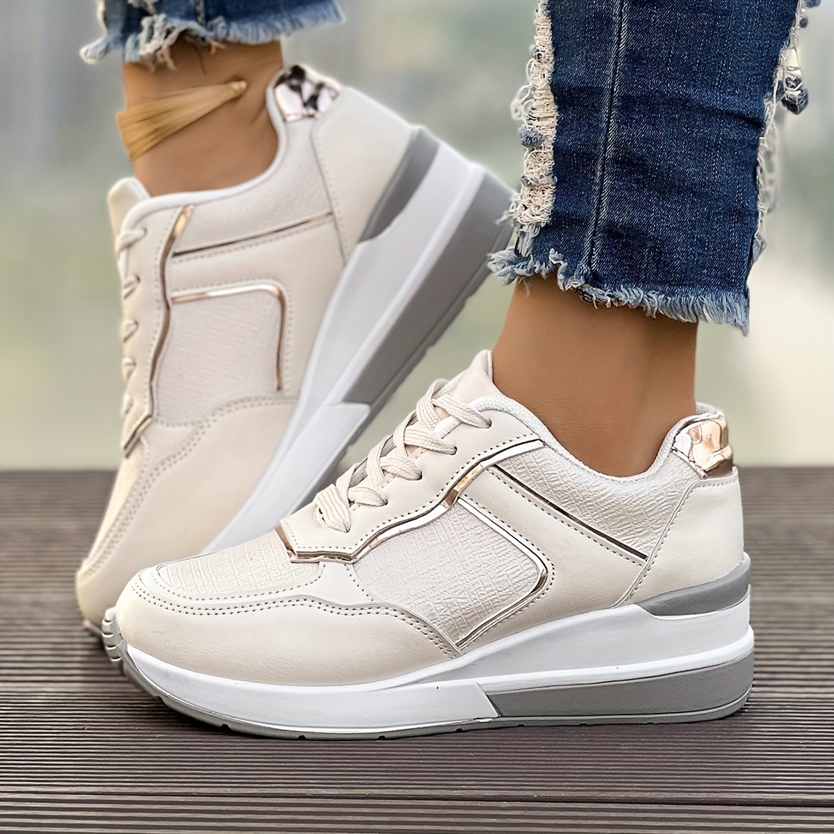 Women Sports Shoes Athleisure Style Running Shoes Fashion Thick Sole Plus Size 36-43 Free shipping