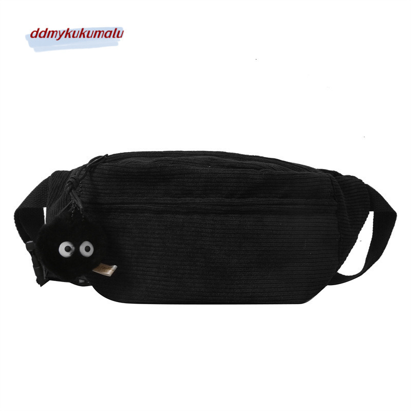 High end for women, 2023 new fashionable autumn and winter crossbody corduroy women's niche chest bag, waist bag H7.20#11 ddmykukumalu
