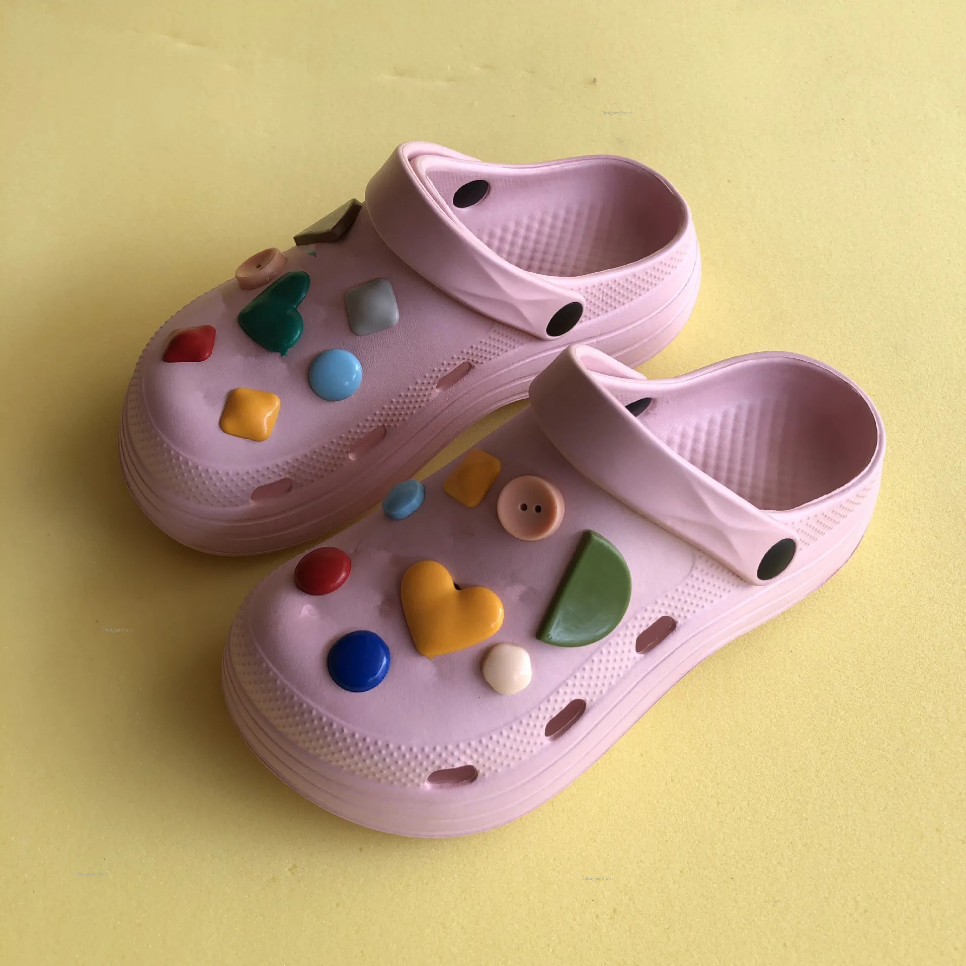 New Slipper GAI Women Outside Summer Comfort Red Blue Purple Yellow Couples Thick-Soled Non-Slip Slippers Eur36-41 s