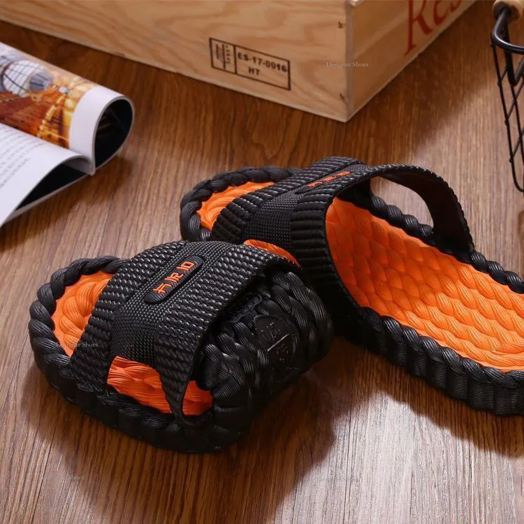 Odor Anti Slip Resistant Massage Sandals, Bathroom Couple Slippers, Plastic Home Shoes, Men's And Women's Slippers pers, pers