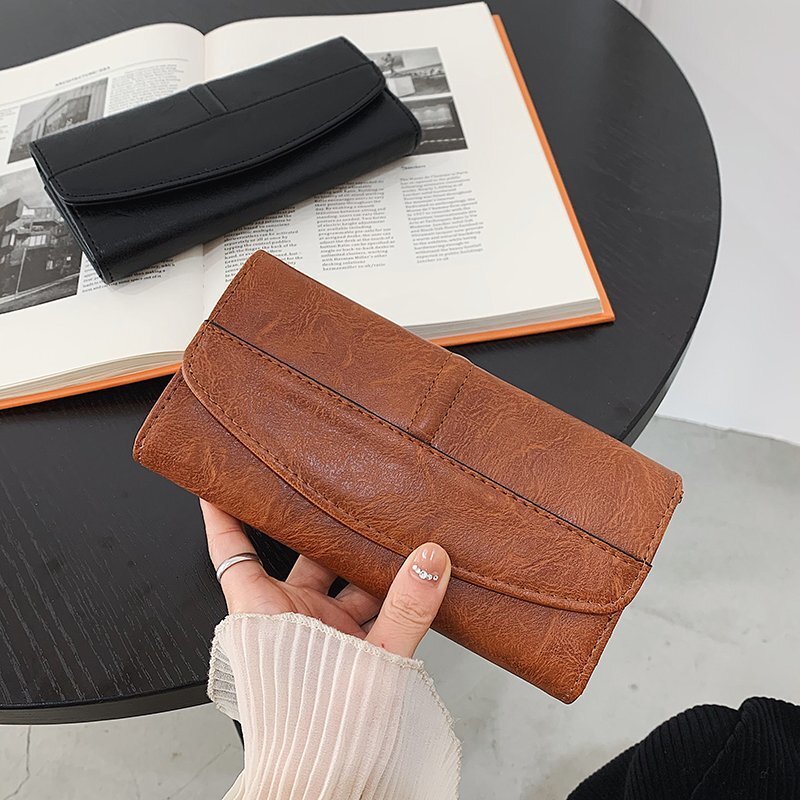 Women's Wallet Long 2024 New Unique Design Large Capacity Multi Card Fashion Handheld Bag for Women