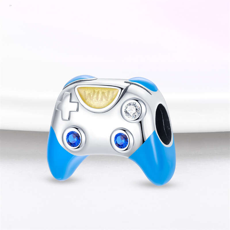 925 Sterling Silver Game Music Headphones Series Charms Fit Original Beads Bracelet for Women Jewelry gift making