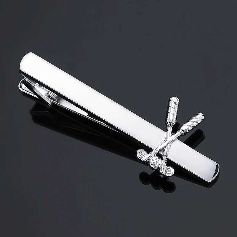 Copper material mens business suit tie clip classic style golf tie clip fashionable jewelry wholesale W240914