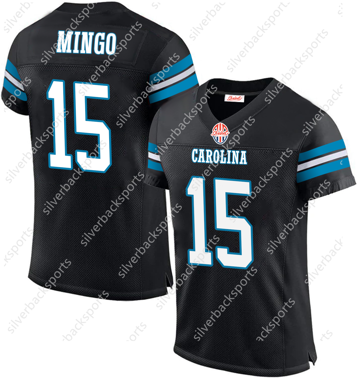 Football Jersey Chuba Hubbard Xavier Legette Jadeveon Clowney Jaycee Horn Adam Thielen Julius Peppers Luke Kuechly Steve Smith Sr. Andy Dalton Ikem Ek