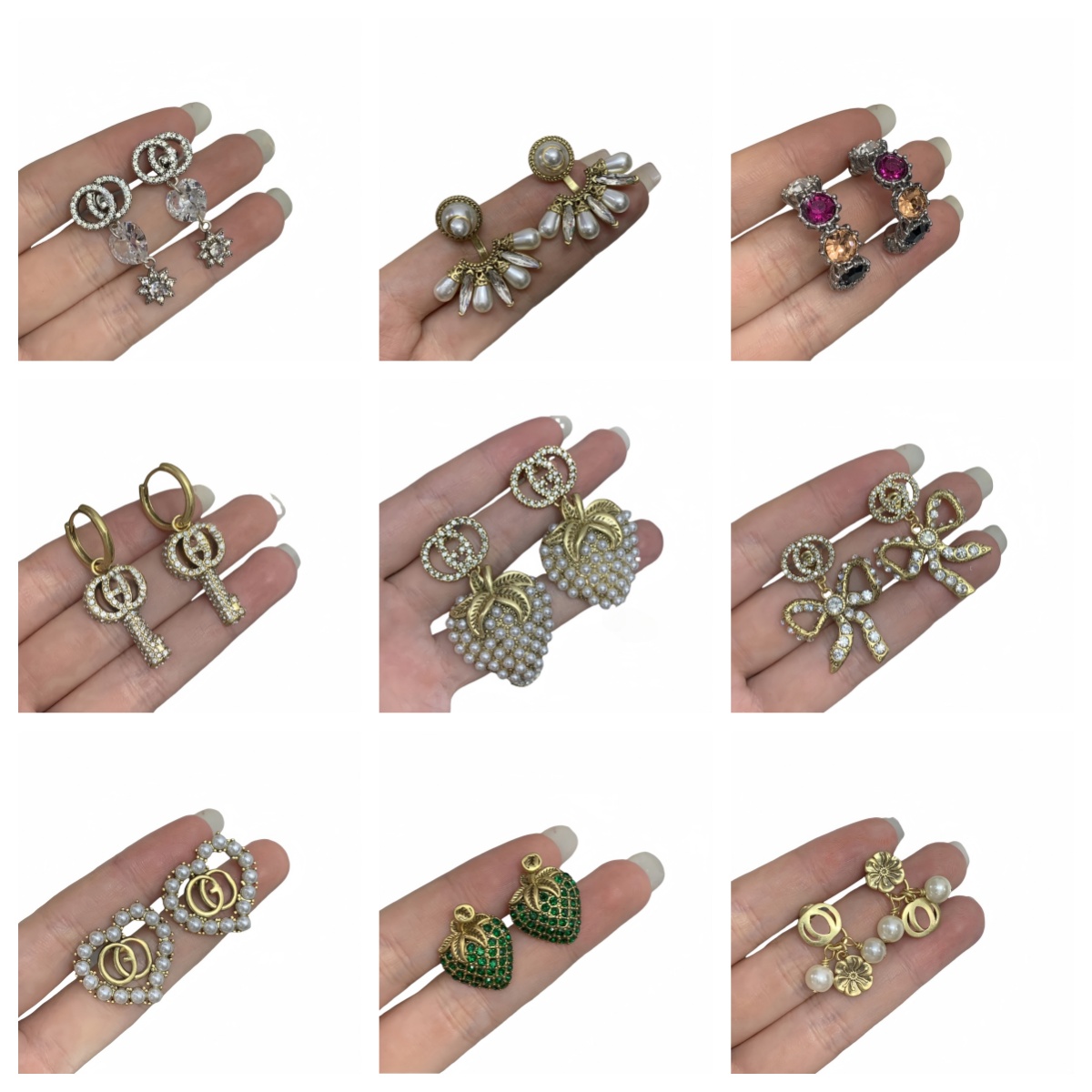 earrings Hoop Earring Stainless Steel Designer Earrings New Love Earrings Wedding Party Gifts Earrings Pendant earrings Birthday party gifts