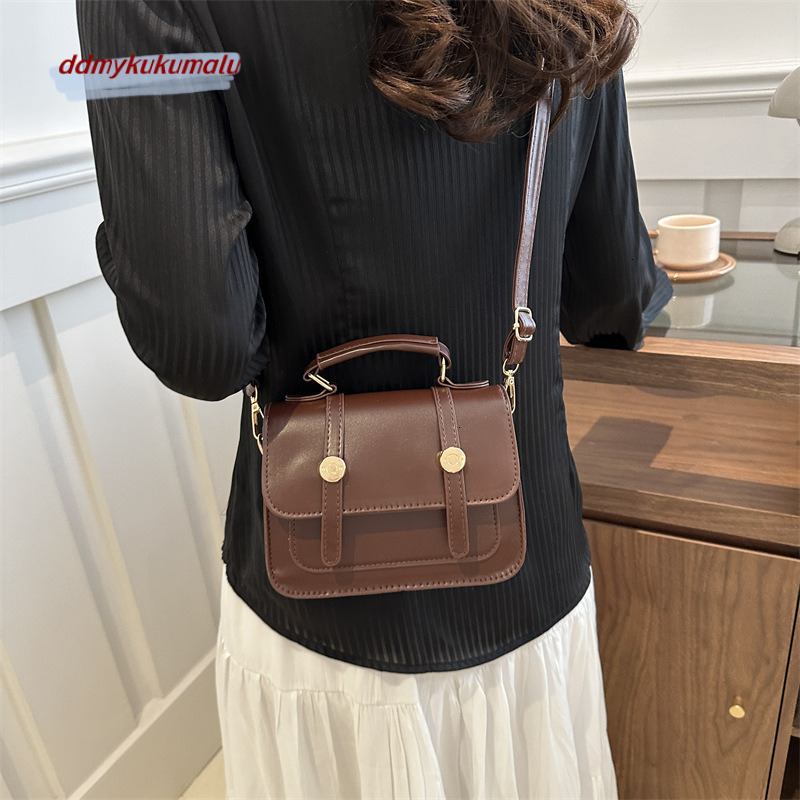 2024 New Fashionable and Versatile Single Shoulder Crossover Small Square Bag, High Grade Handheld Cambridge Bag H724#17 0b118