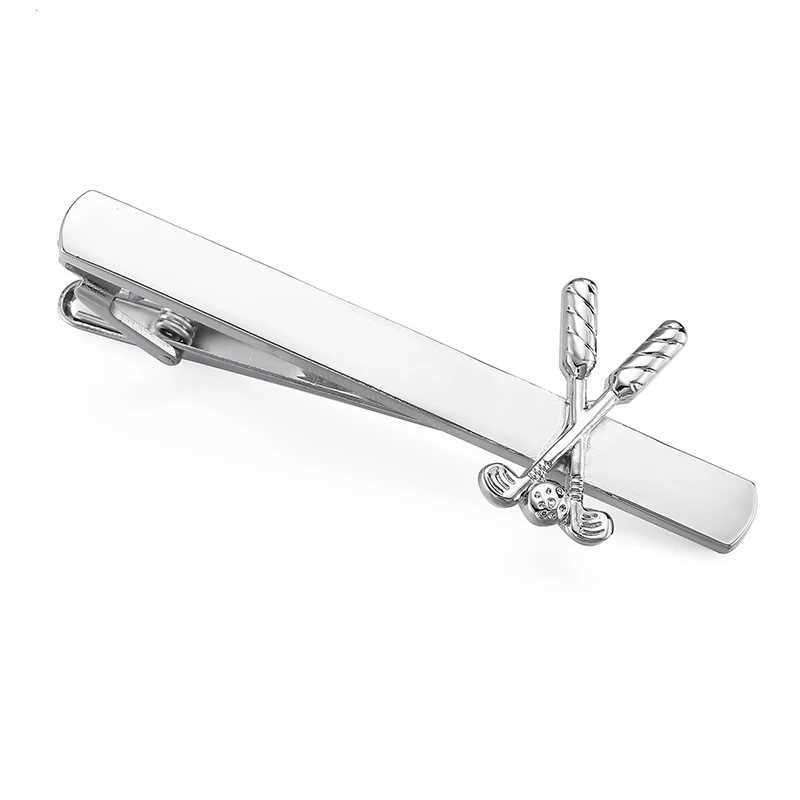 Copper material mens business suit tie clip classic style golf tie clip fashionable jewelry wholesale W240914