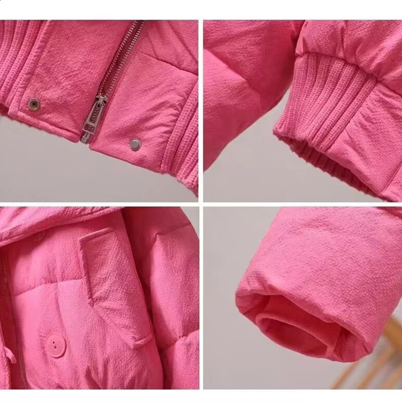 Fashion Coats Winter Jacket Women Short Parka Female Coat Office Lady Warm Down Jacket Casual Winter Coat Women 240914